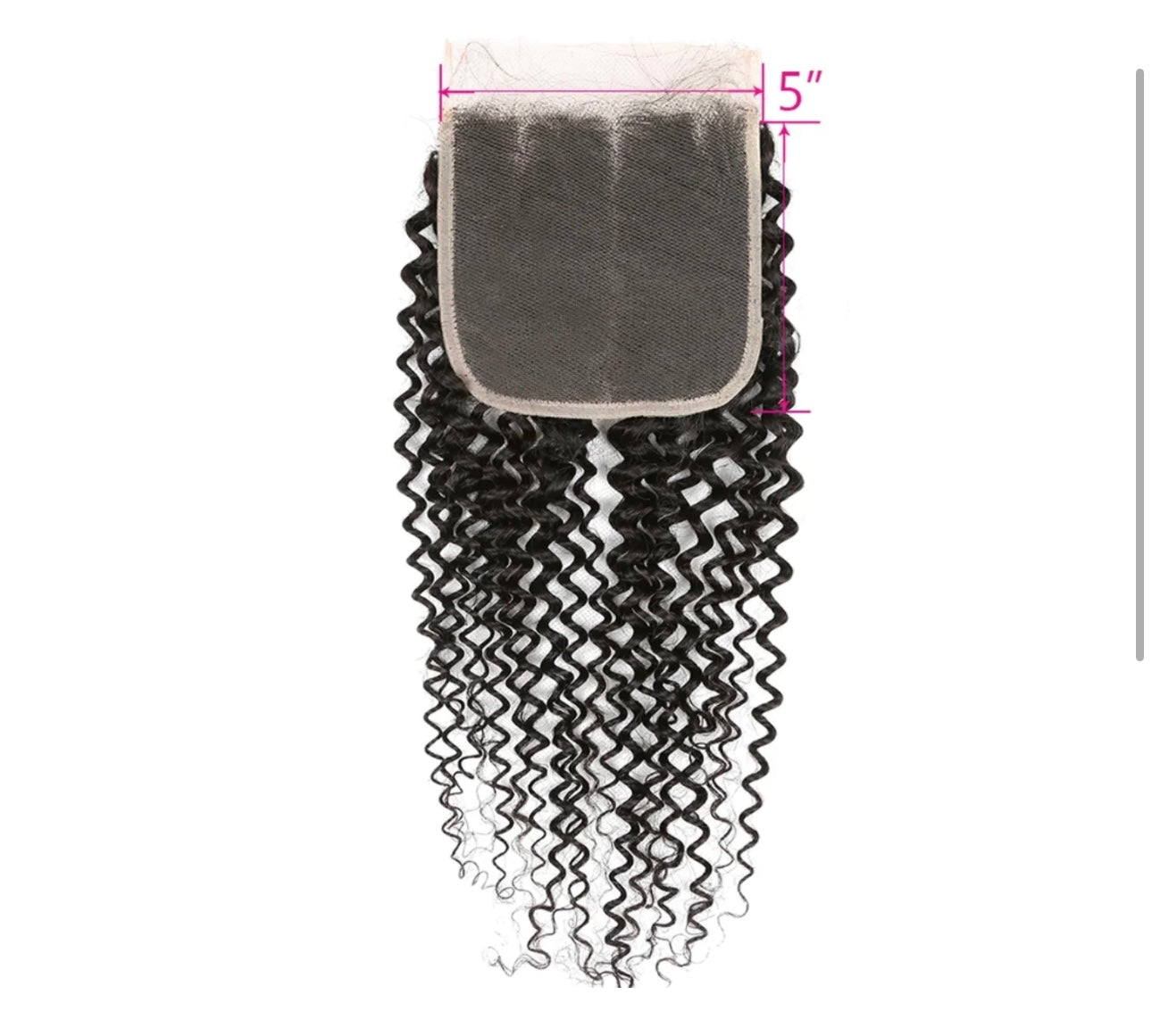 Malaysian Deep Curly Closure + Bundles Deal(HD)