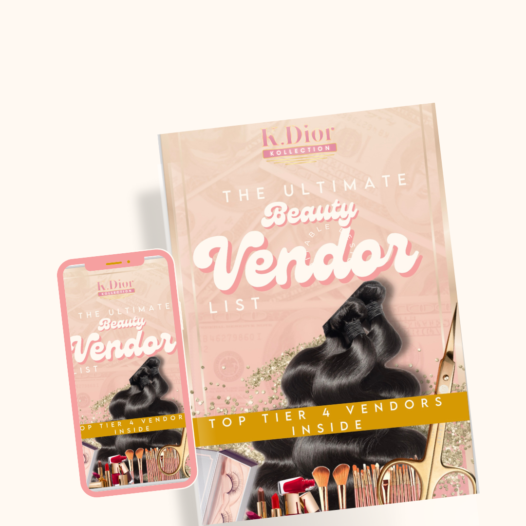 Top Tier 4 Ultimate Beauty Vendor Lists (MY PERSONAL VENDORS)